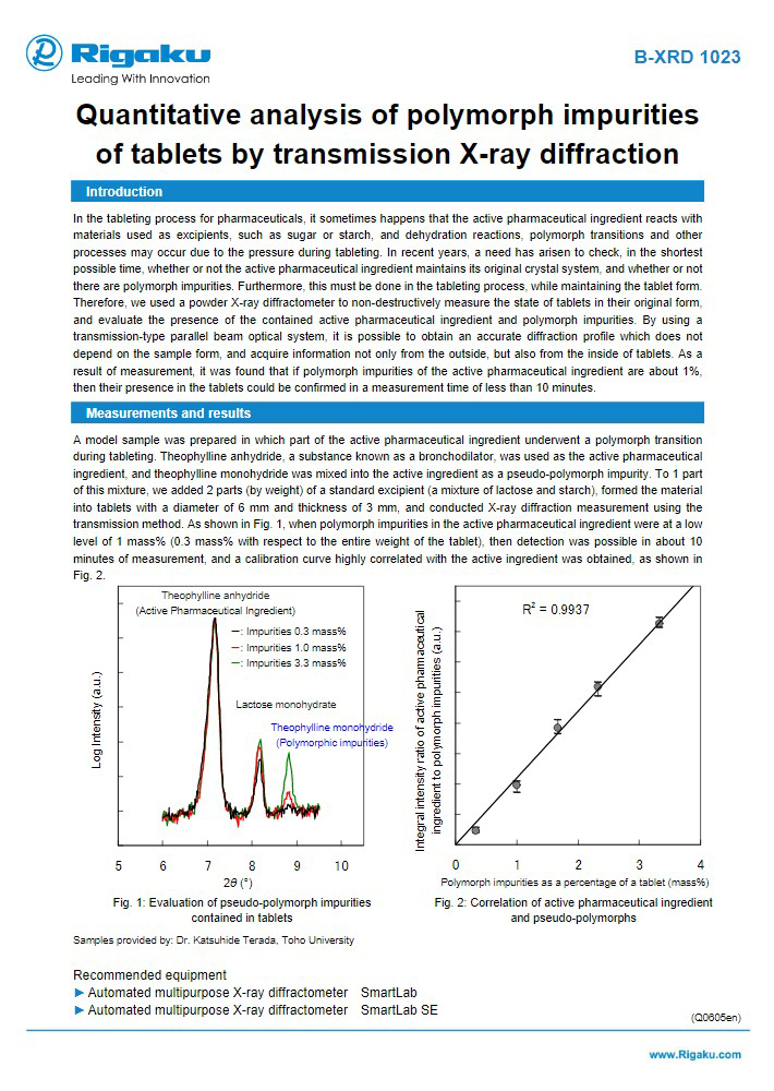 710x1000_B-XRD1023_Quantitative_analysis_of_polymorph_impurities_of_tablets_by_transmission_X-ray_diffraction_ApplicationNote_Q0605en